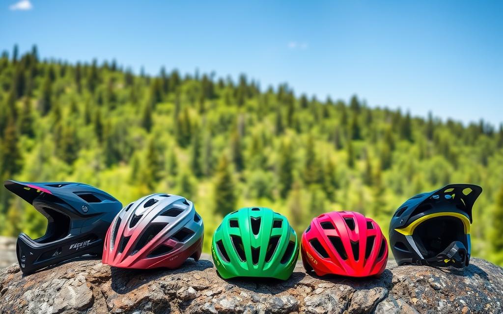 cascos de bicicleta de montaña